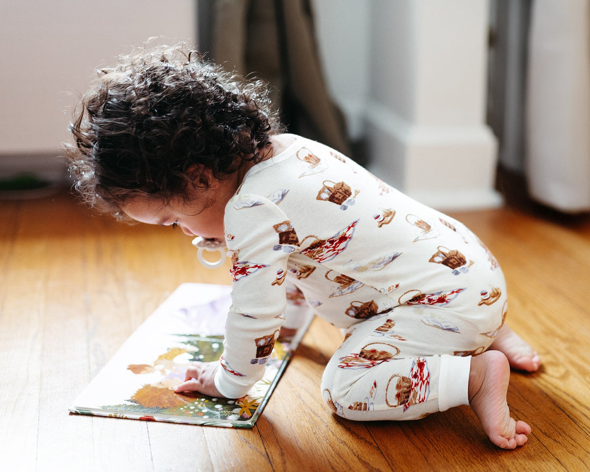 Picnic Organic Cotton Zipper Pajama