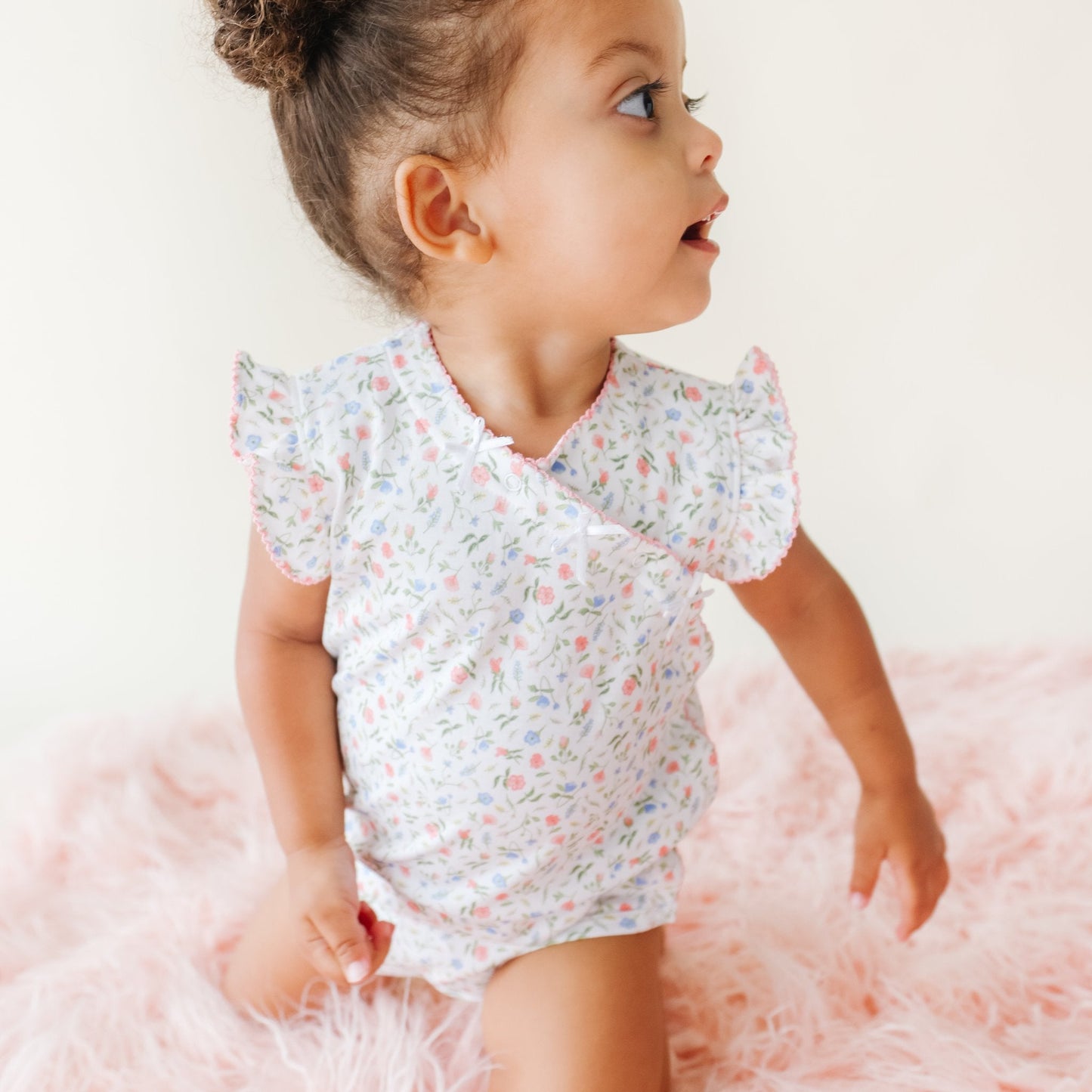 Pink Madison Onesie with Bows