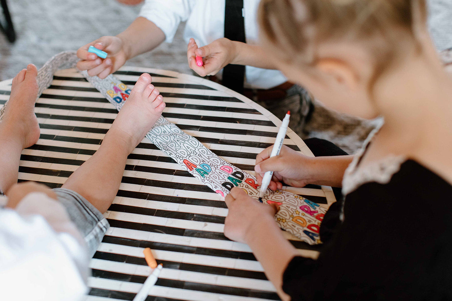 Rad GRAND Dad Coloring Tie *markers sold separately