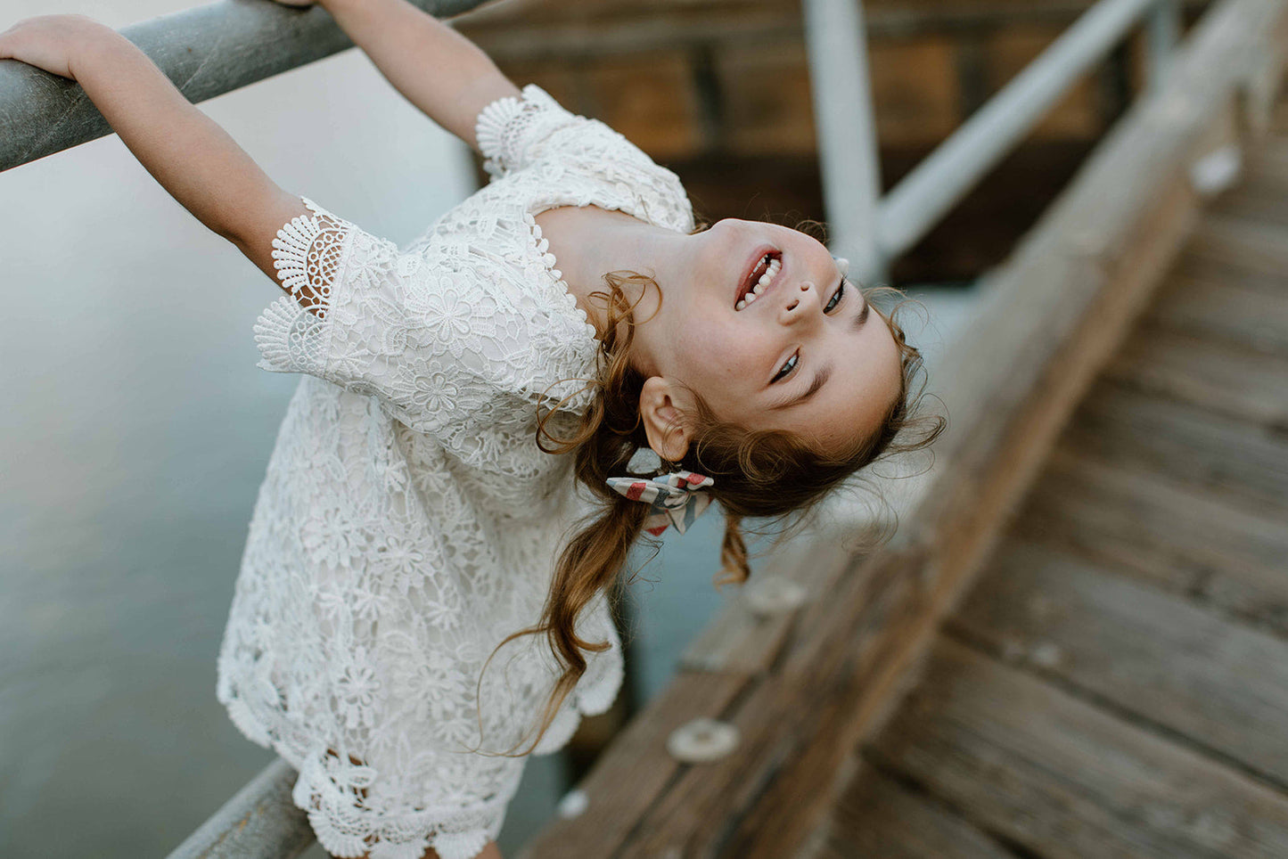 Uncle Sam Petite Hair Bow