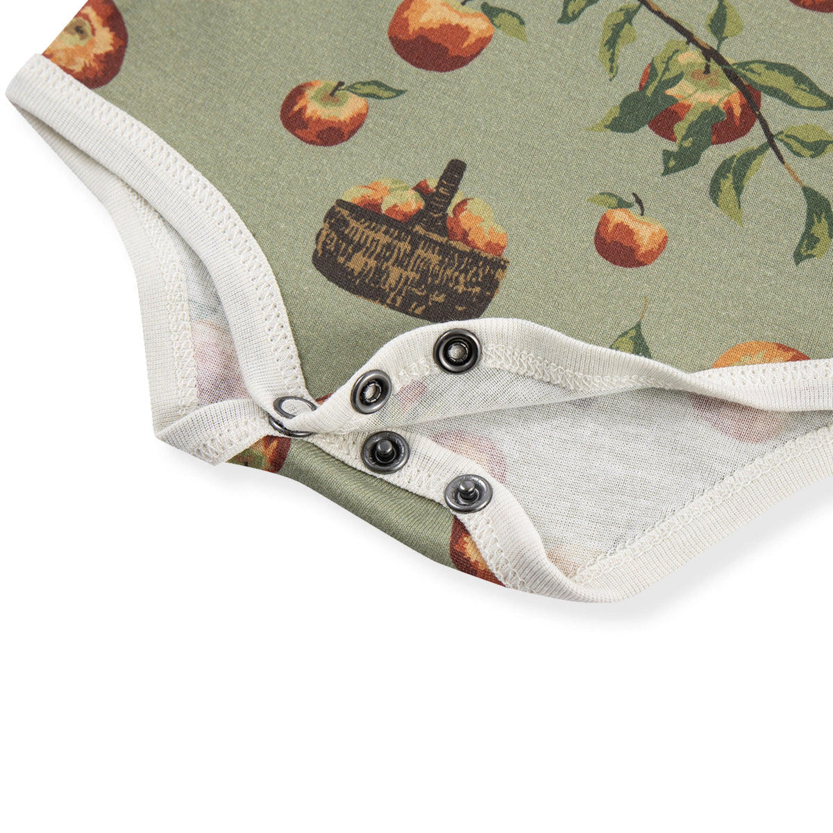 Apple Orchard Organic Cotton Short Sleeve One Piece
