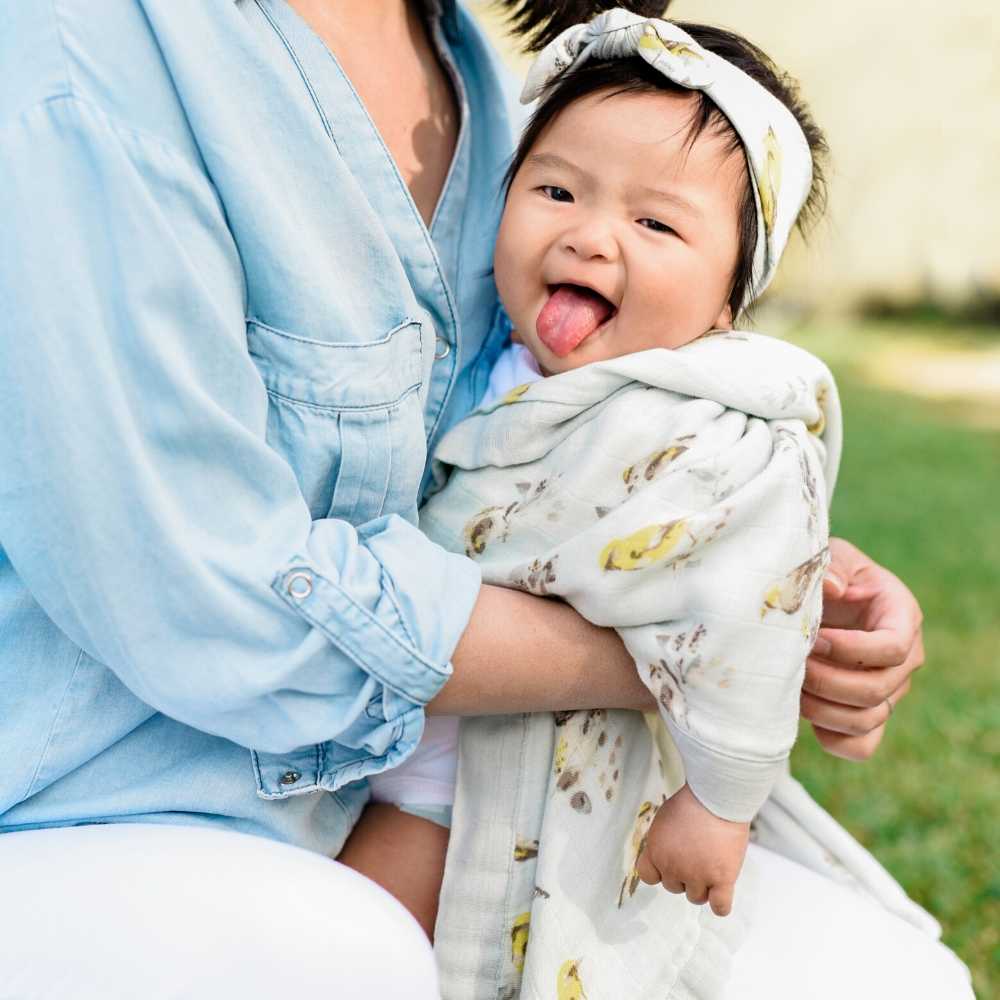 Duck Big Lovey Three-Layer Muslin Blanket