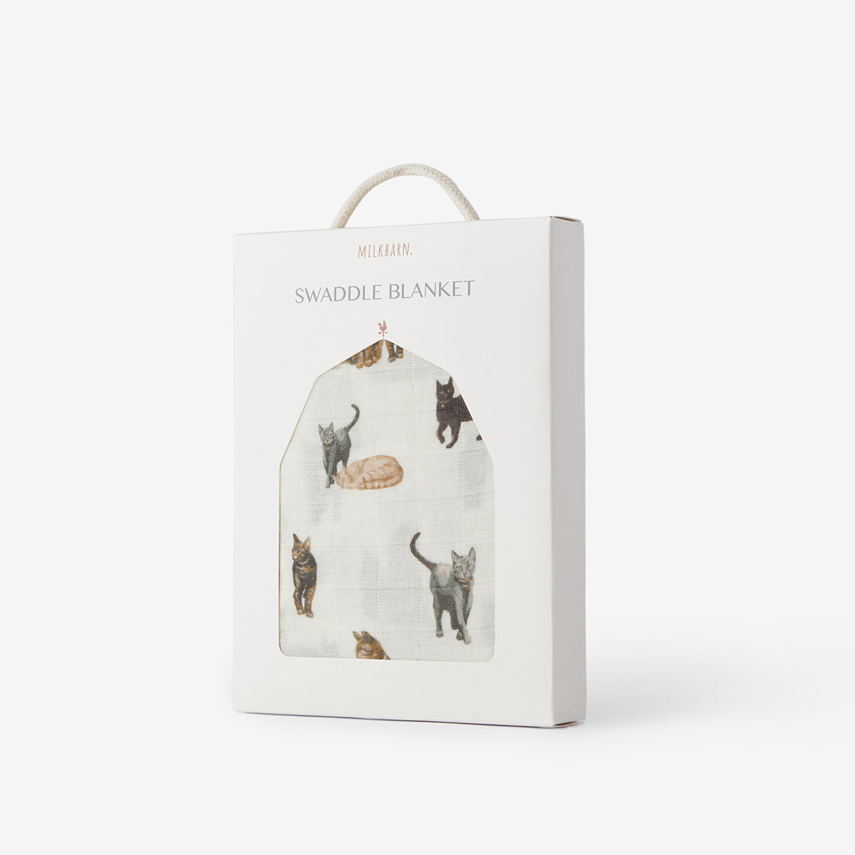 Cat Organic Cotton Swaddle
