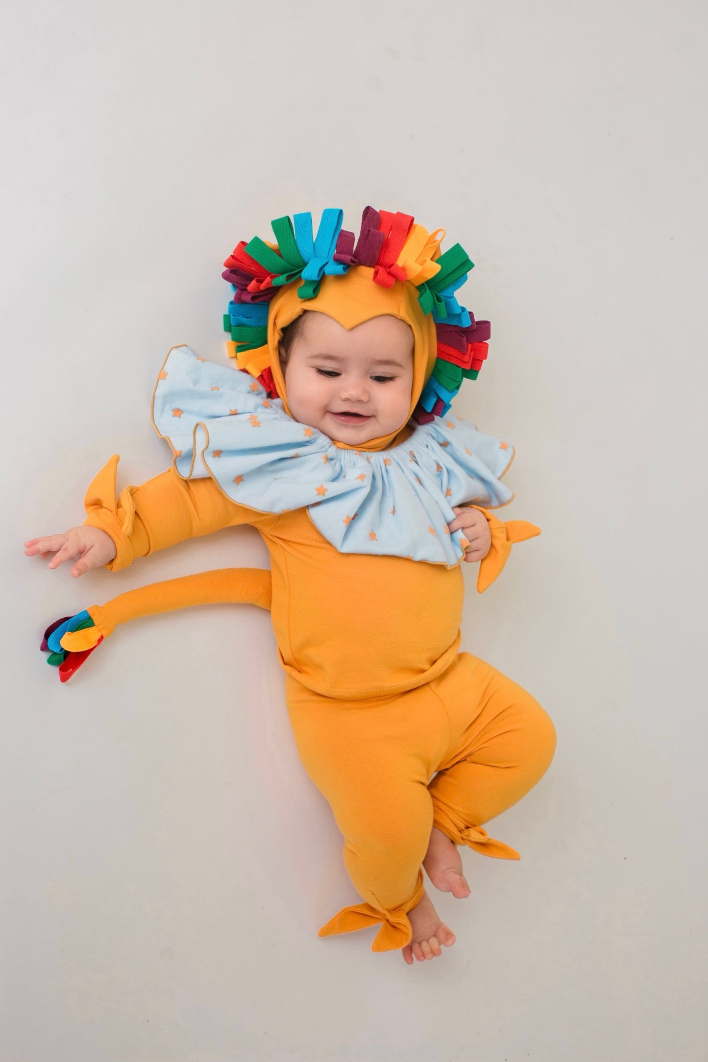 Rainbow Circus Lion Pajama Costume