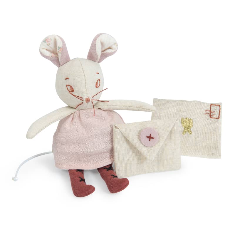 Tooth Fairy Mouse Souvenir Box - Stuffed Toy - Moulin Roty