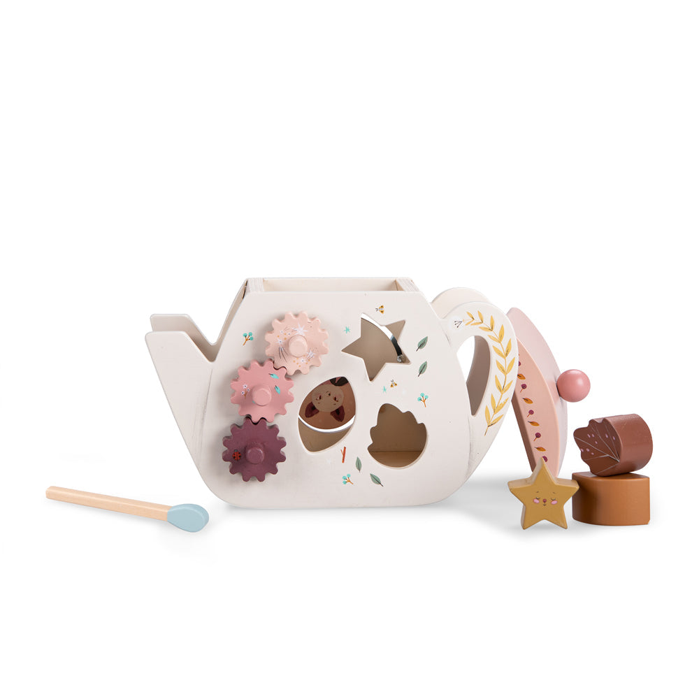 Teapot Shape Sorter - After the Rain - Moulin Roty