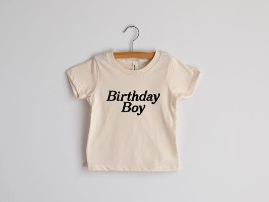 Birthday Boy Organic Kids Tee