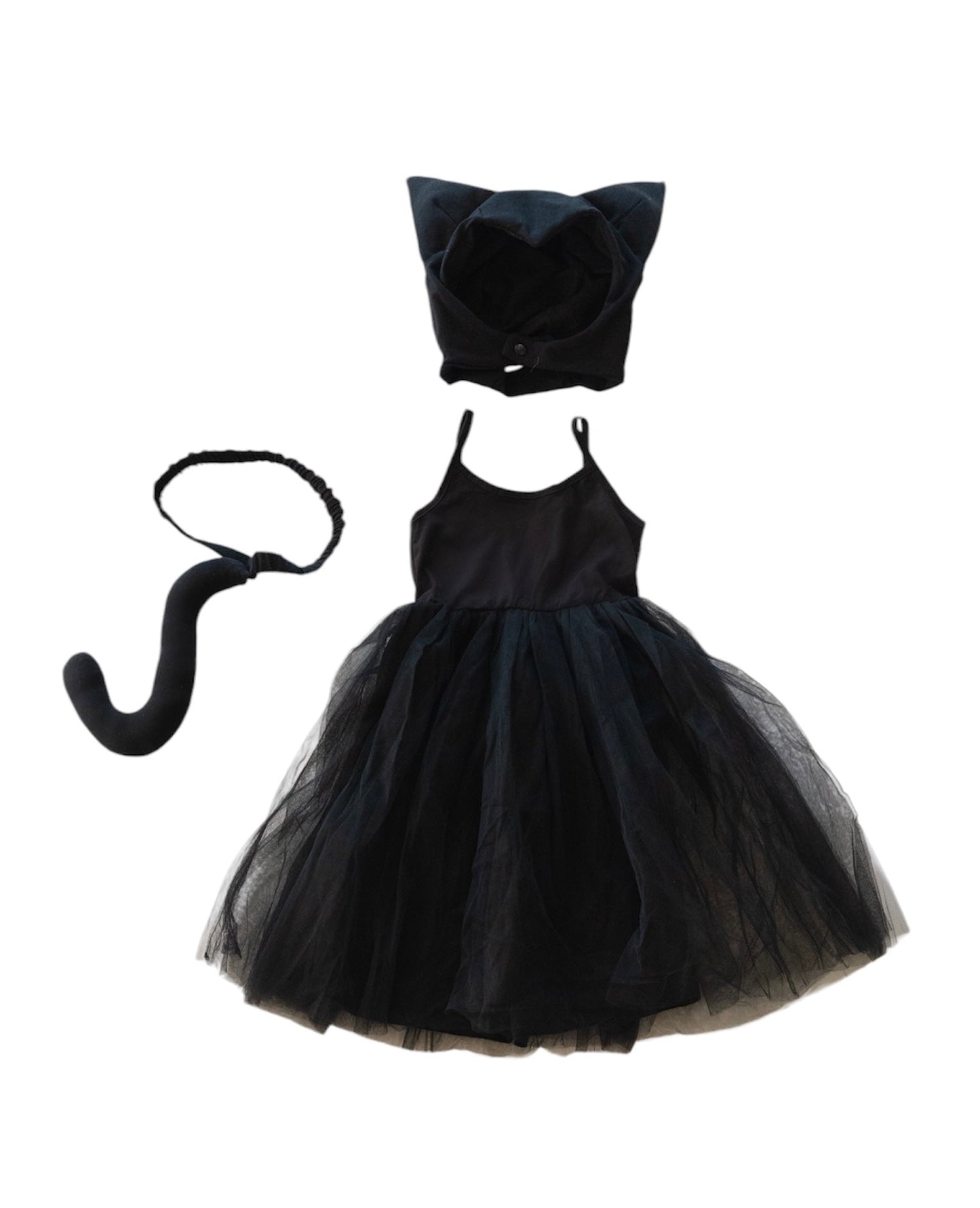 Cat Tutu with Tail and Cat Ear Hat