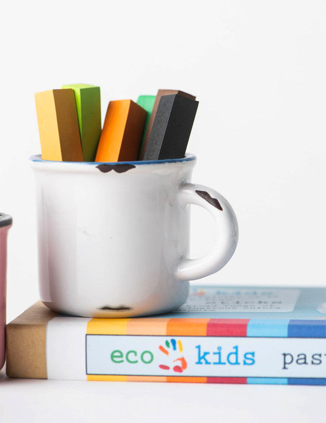 Pastel Sticks – Talc-Free Oil Pastels – 12 Vibrant Colors
