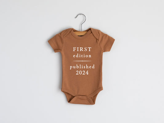 First Edition Published 2024 Baby Bodysuit