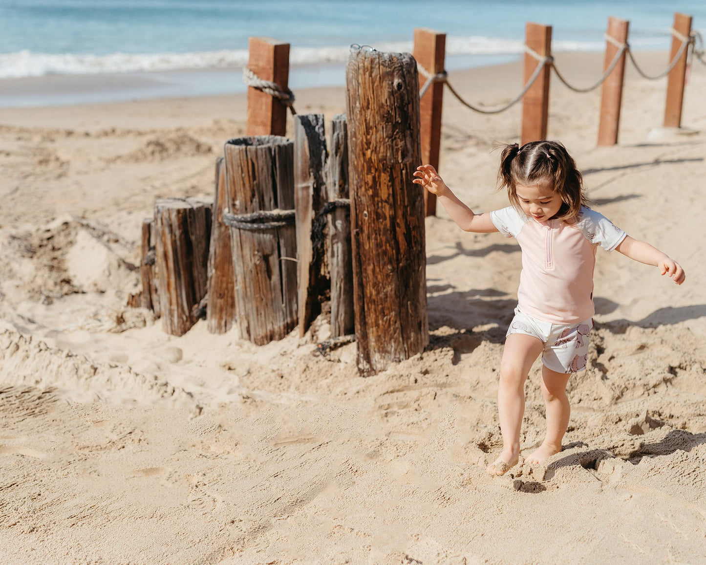 Tutu Elephant Zipper Top & Swim Trunks