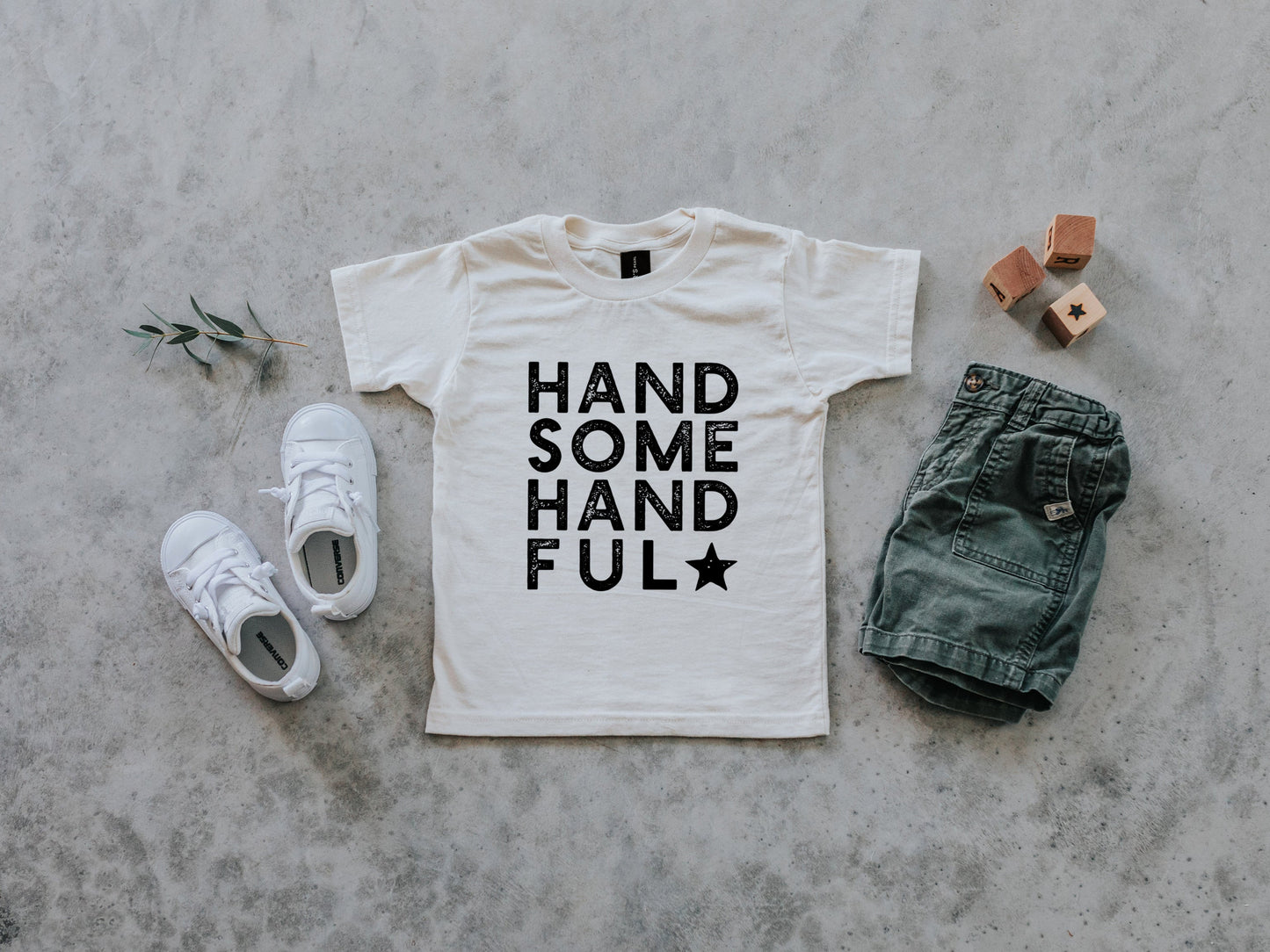 Handsome Handful Organic Baby & Kids Tee