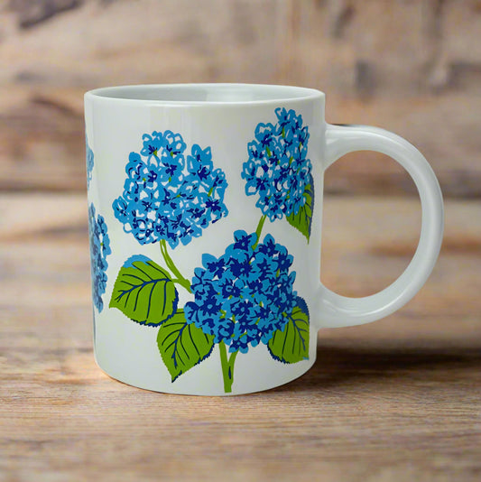 Hydrangea Ceramic Mug