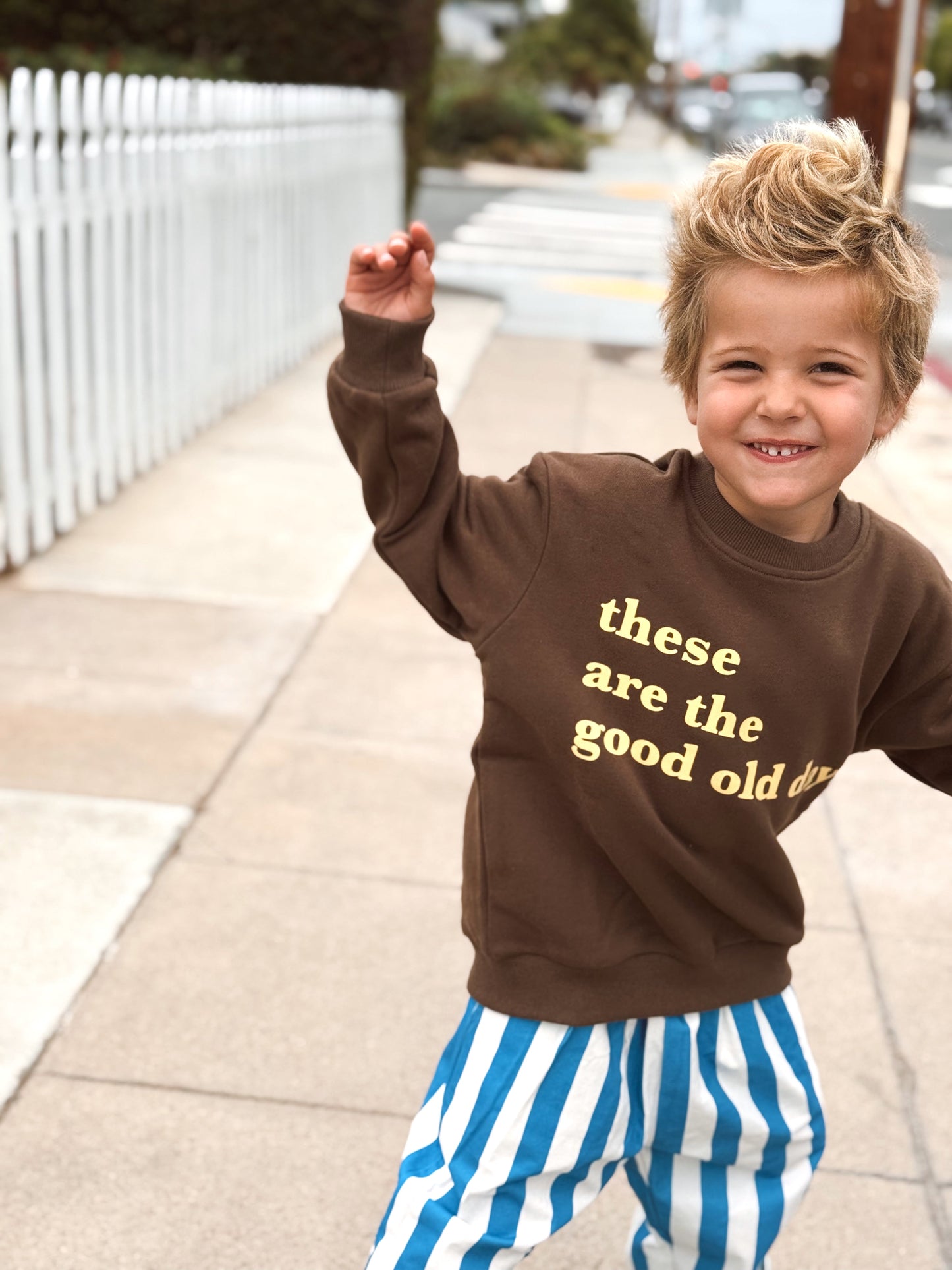 Good Old Days Pullover | Chocolate