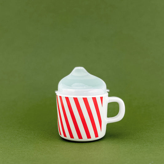 Peppermint Stripe Sippy Cup