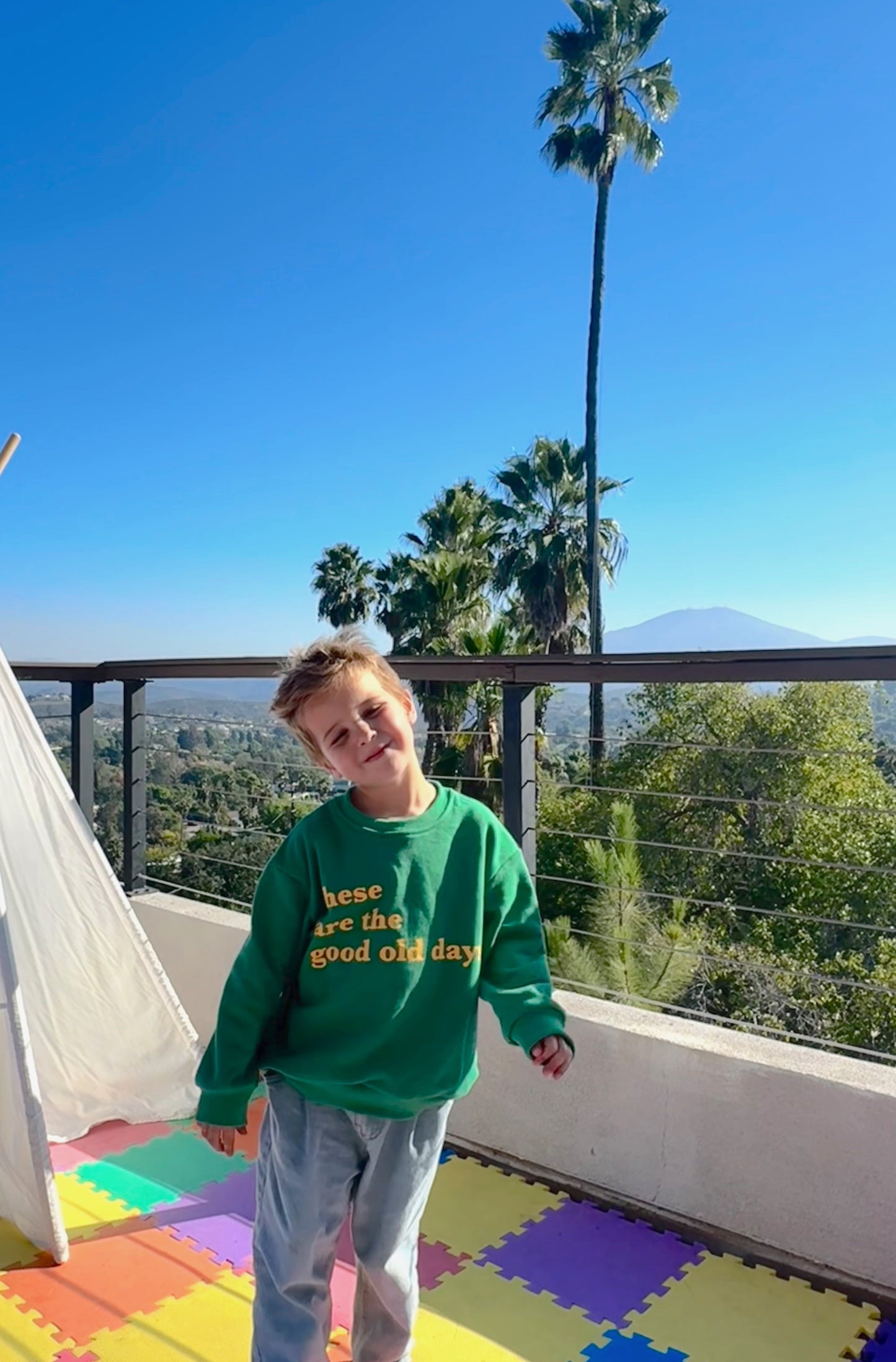 Good Old Days Pullover | Green
