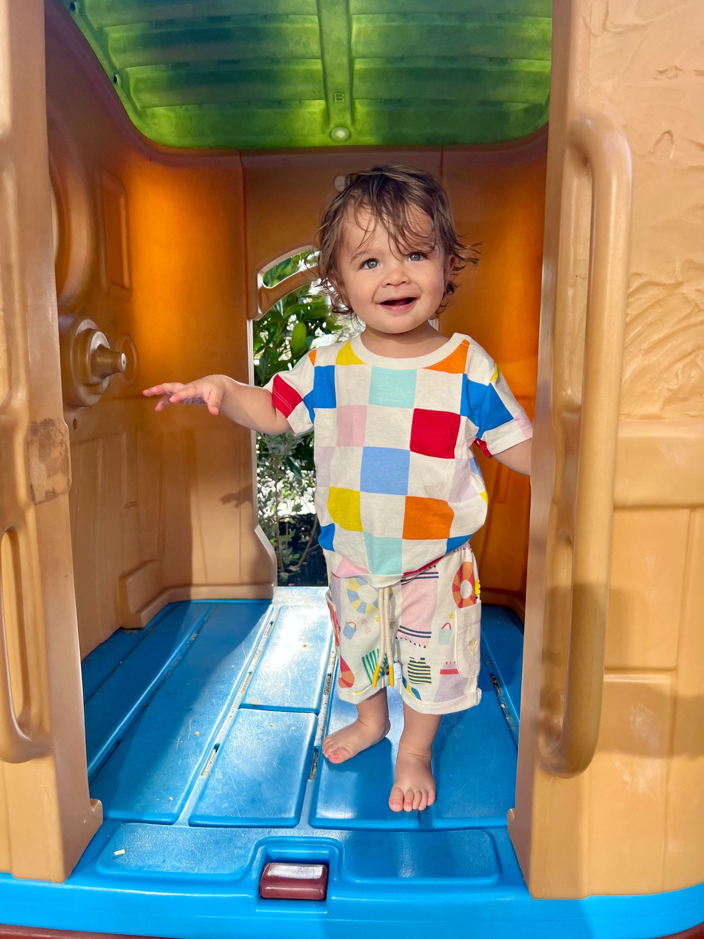 Recycled Cotton Beach Baby Short