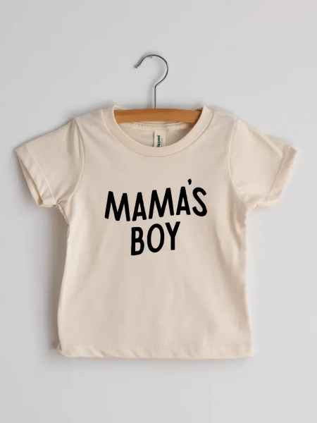 Mama's Boy Organic Modern Baby Tee