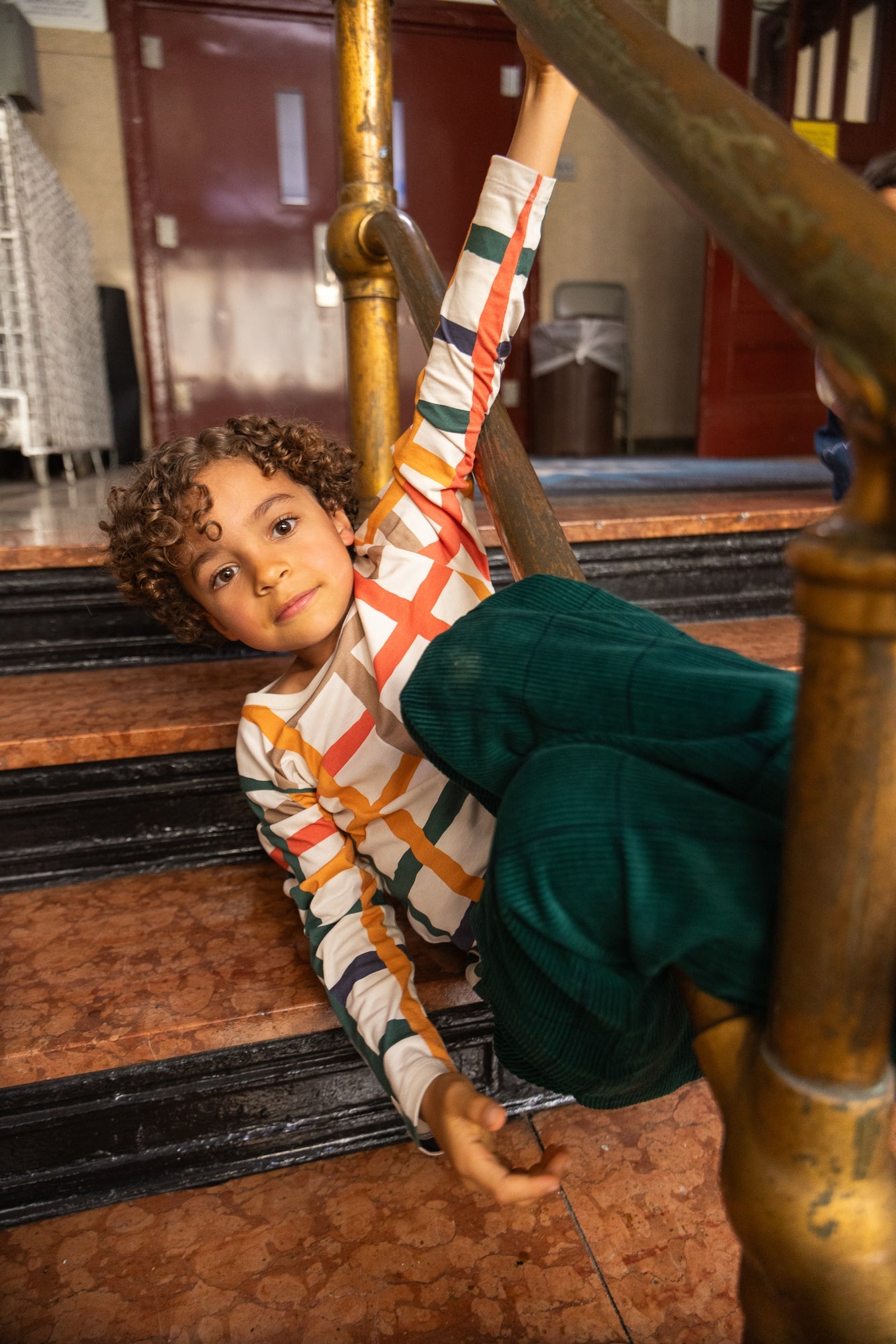 Recycled Cotton Warm Grid T-Shirt