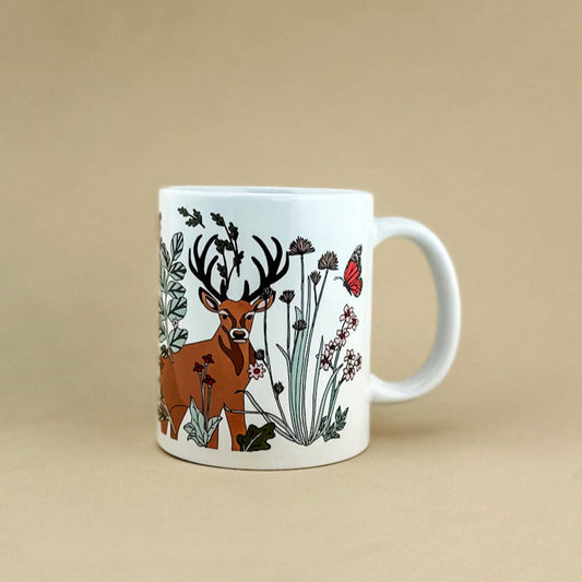 Mountain Animal Ceramic Mug