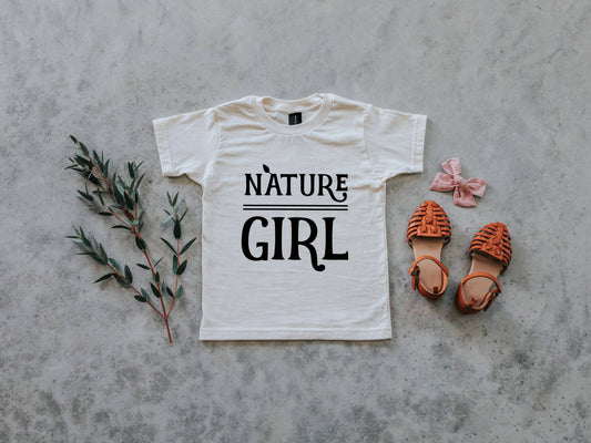 Nature Girl Organic Kids Tee