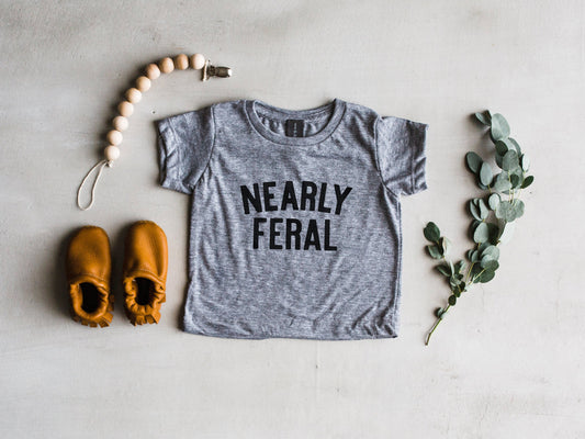 Nearly Feral Baby & Kids Tee