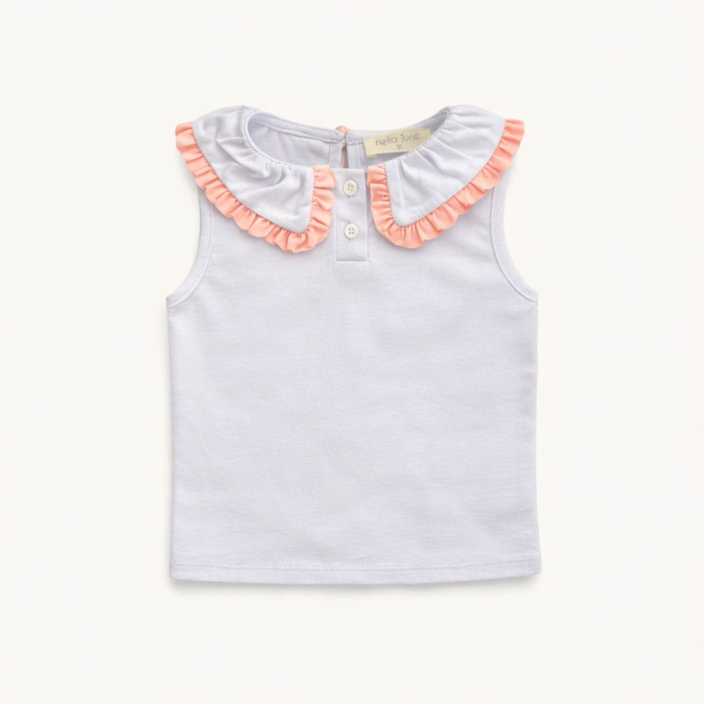 Pleated Tennis Tank in Purple/Pink