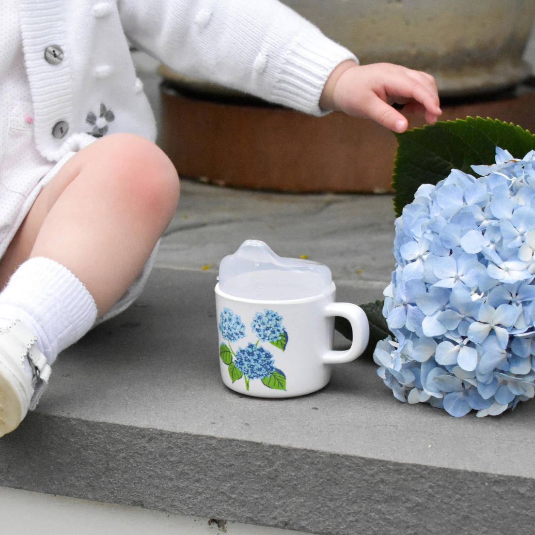 Hydrangea Sippy Cup