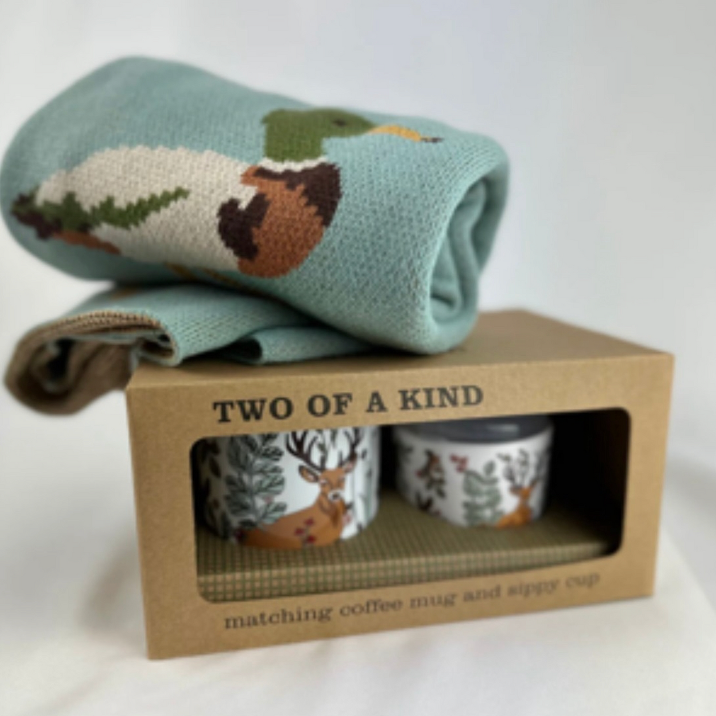 Mountain Animal Two of a Kind Cup Set