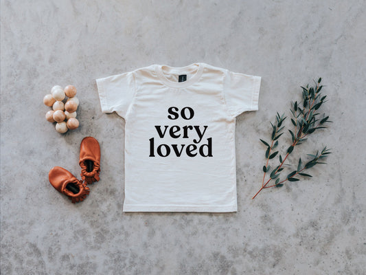 So Very Loved Organic Baby & Kids Tee