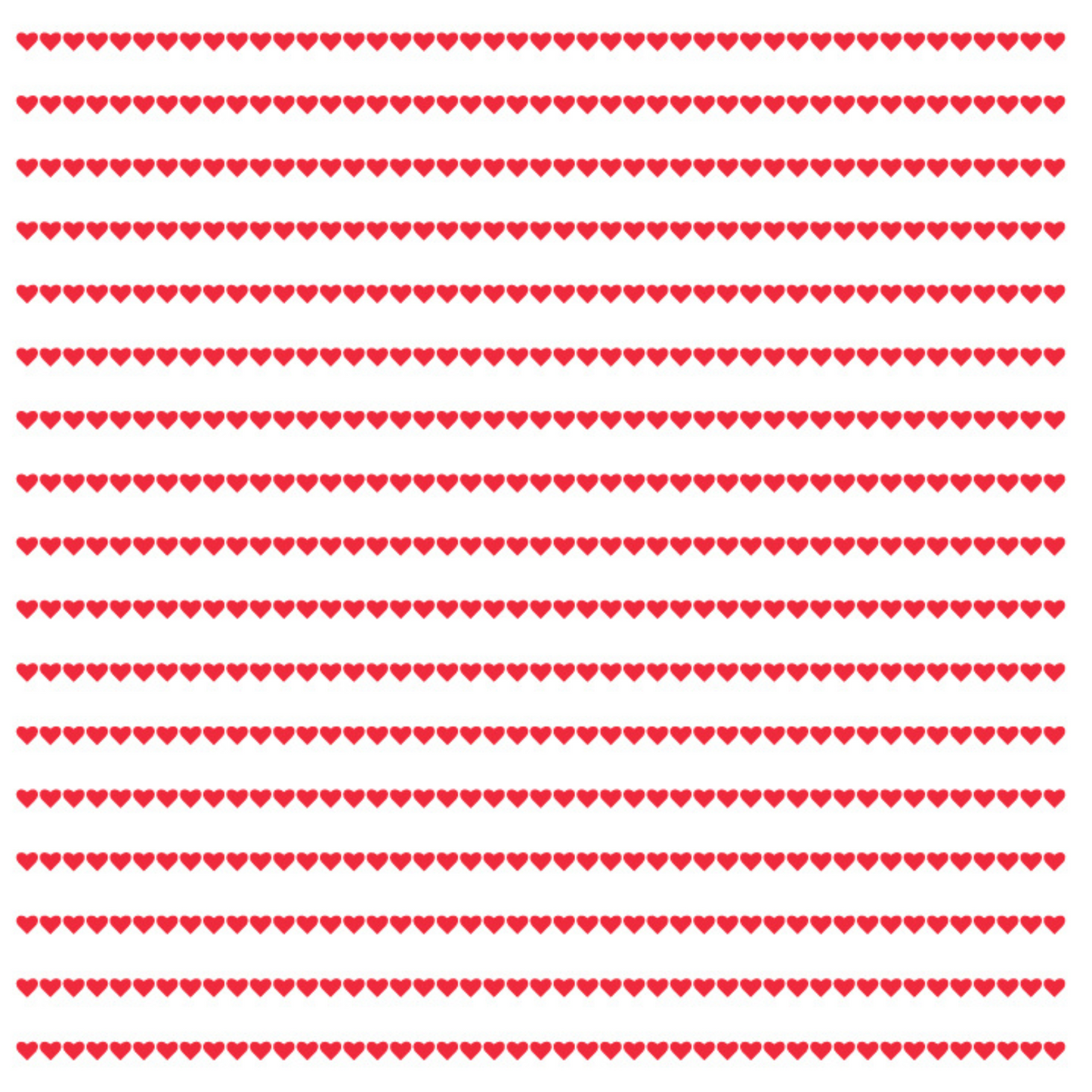 Tennis Skirt in Red Heart Stripe