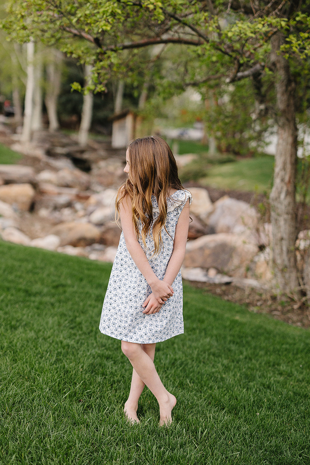 Blue Blossom Dress