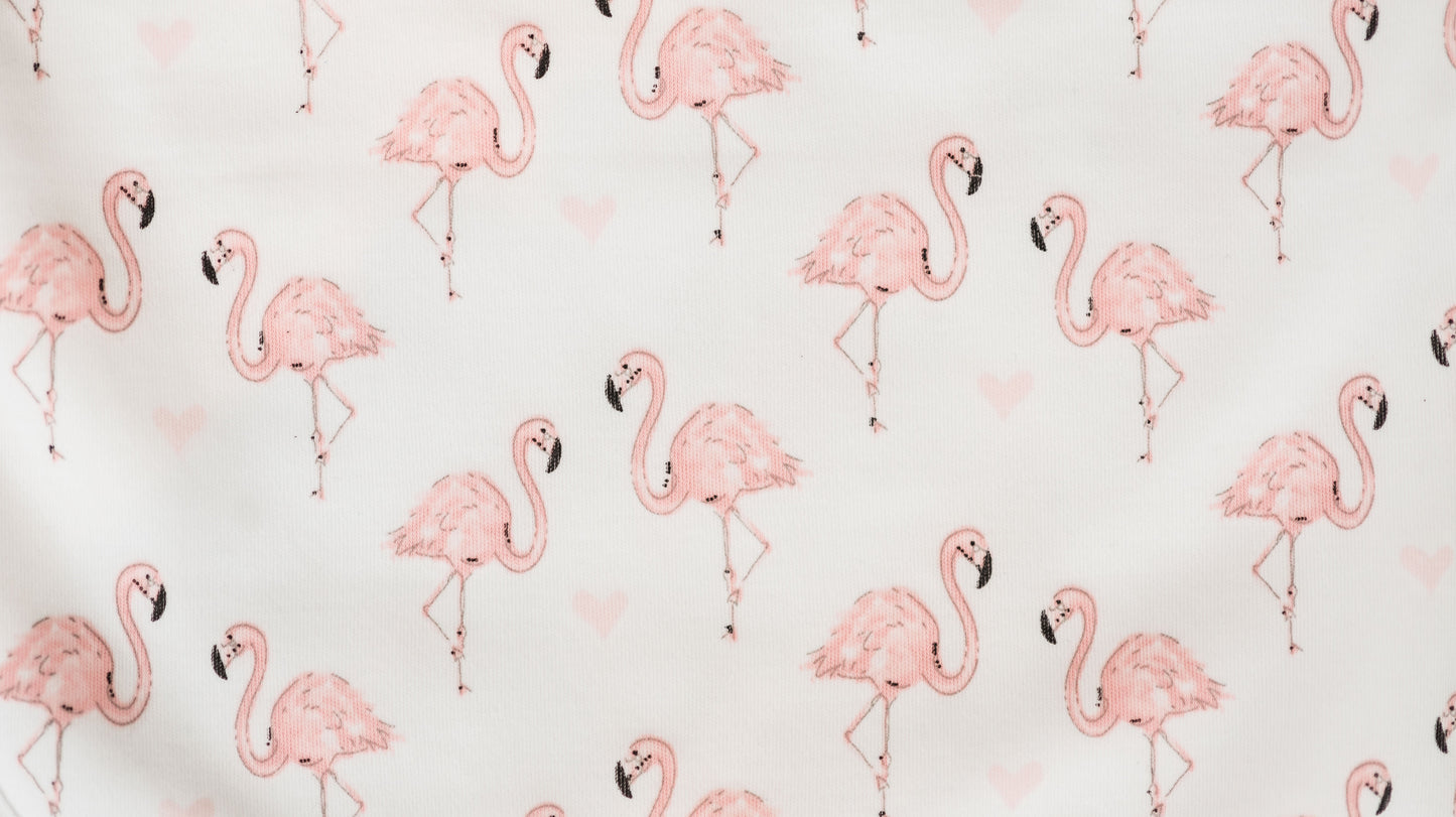 Pink Flamingo Bandana Bib