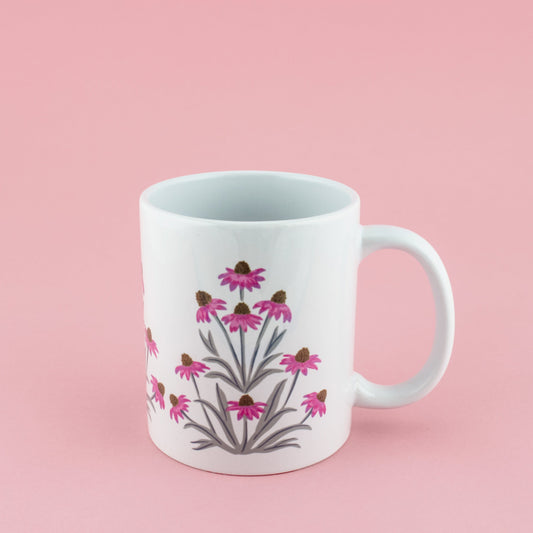 Coneflower Ceramic Mug