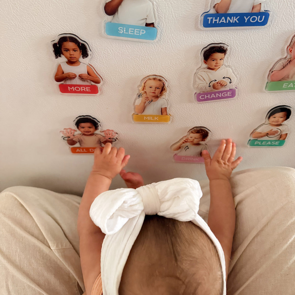 ASL Baby Sign Magnets