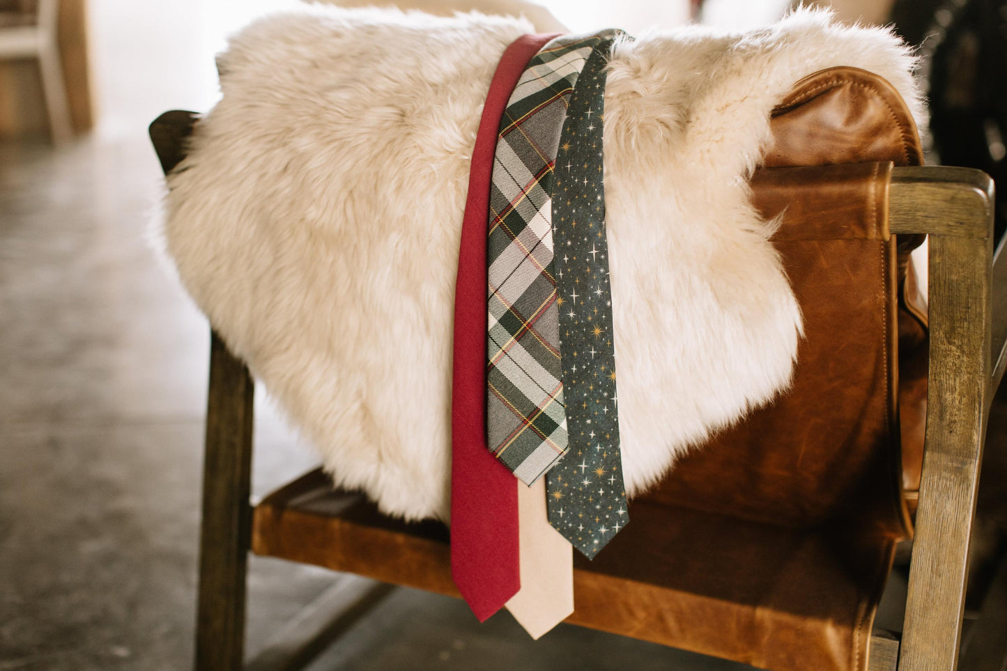 Spruce Plaid - Men's Pre-tied Bow Tie