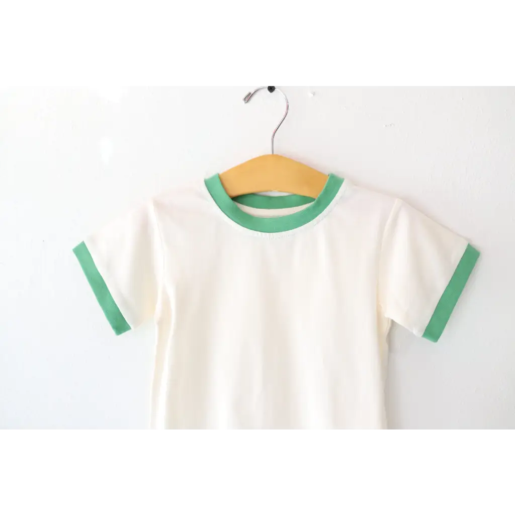 The Everyday Ringer Tee in Green