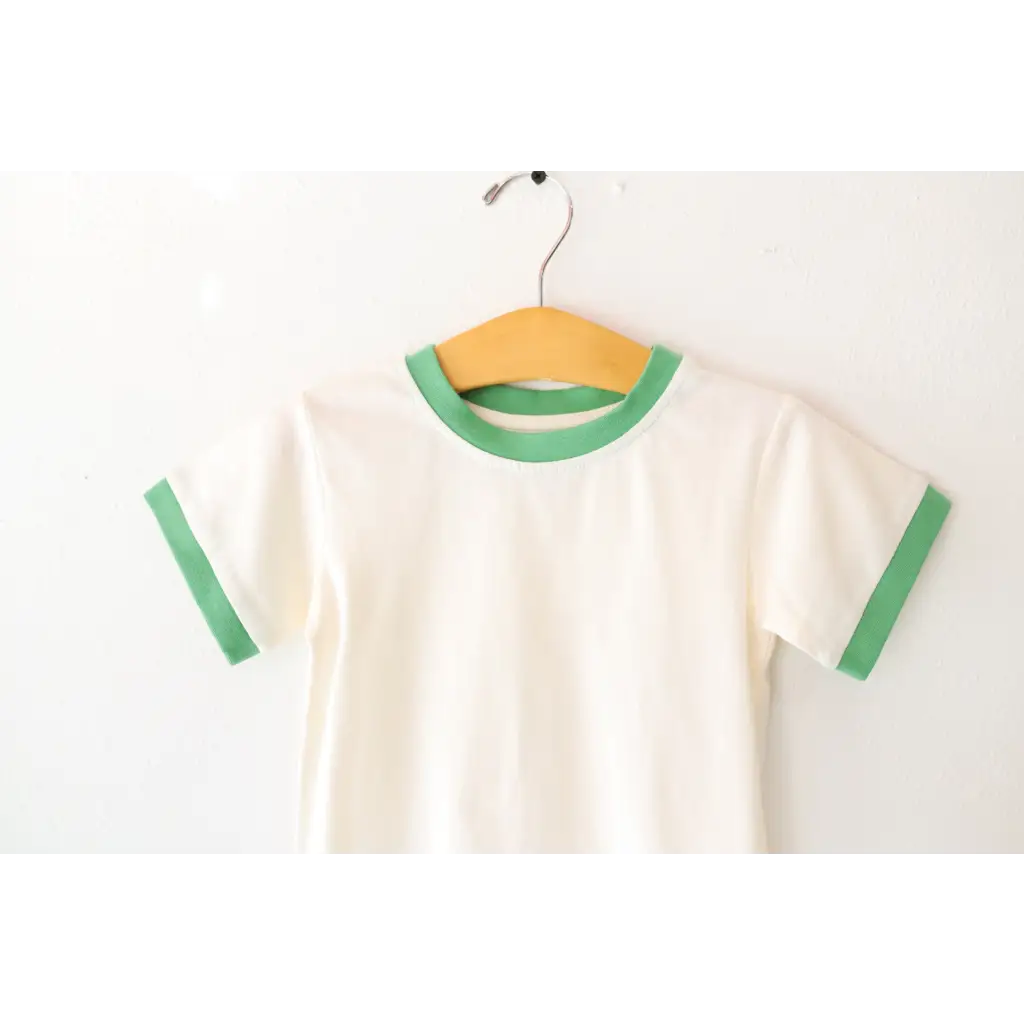 The Everyday Ringer Tee in Green