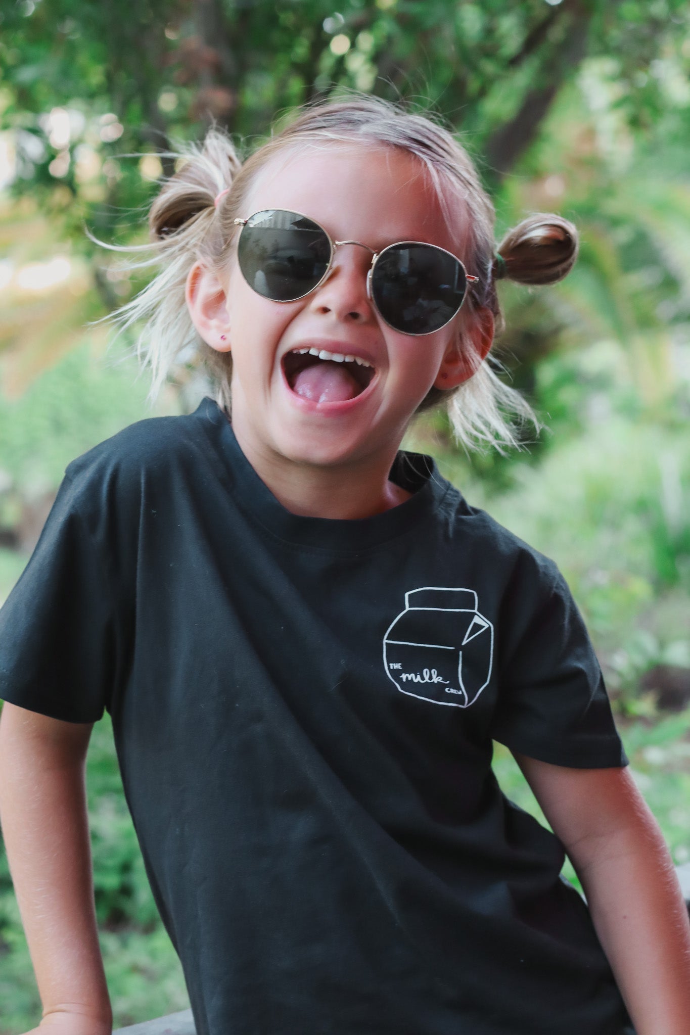 The Milk T-shirt | Black