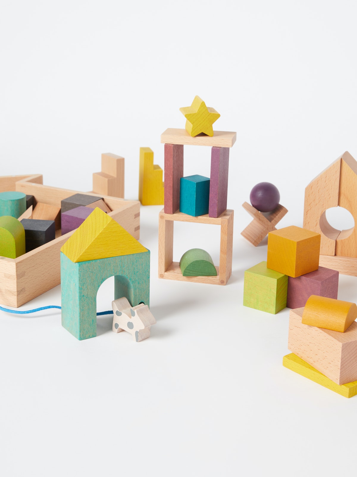 Tsumiki Building House-Shaped Block Set