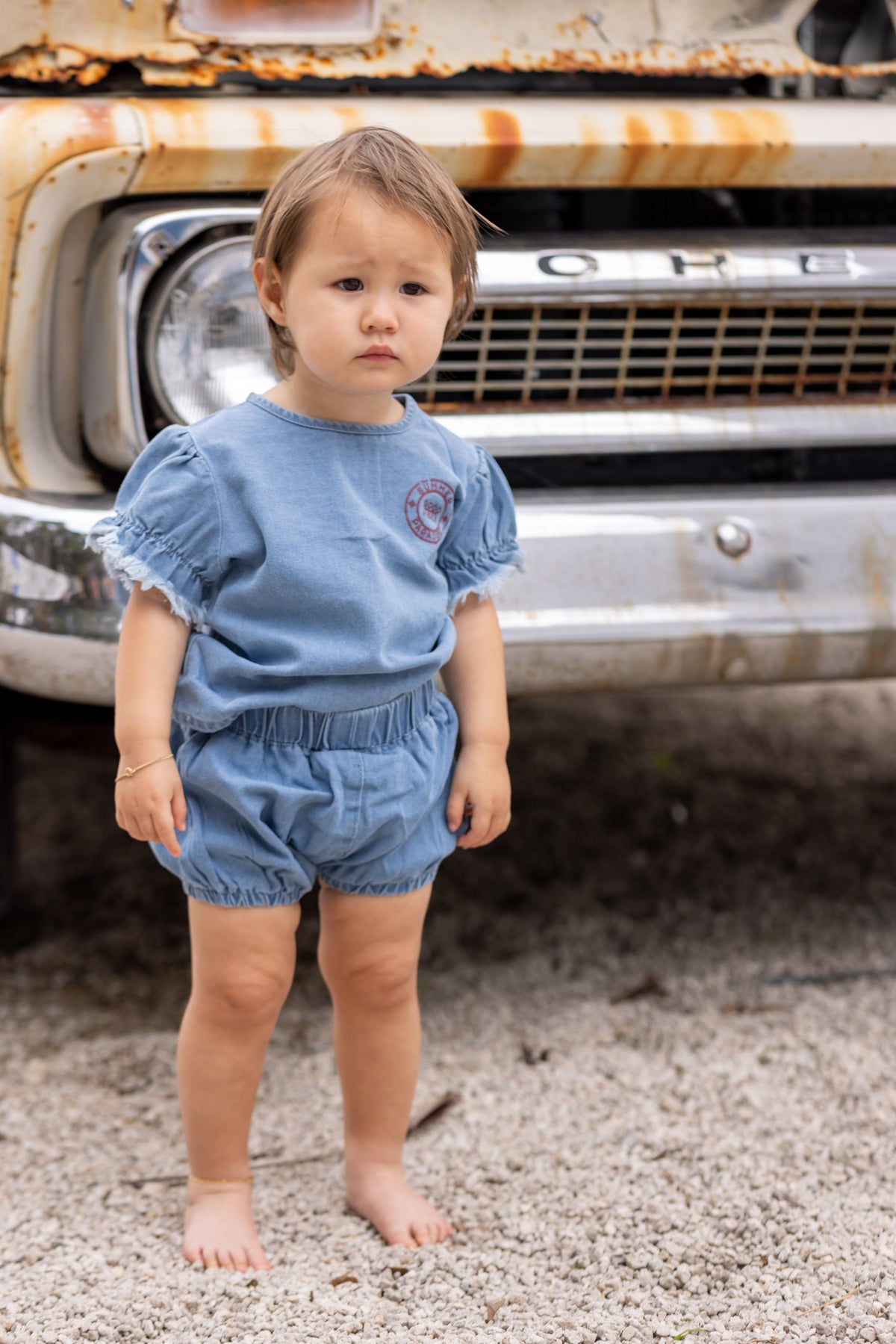 Denim Girl Set