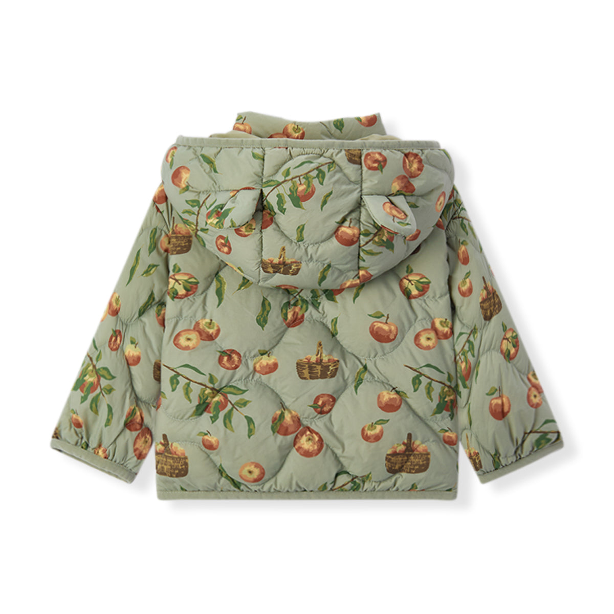 Apple Orchard Lightweight Down Hooded Jacket