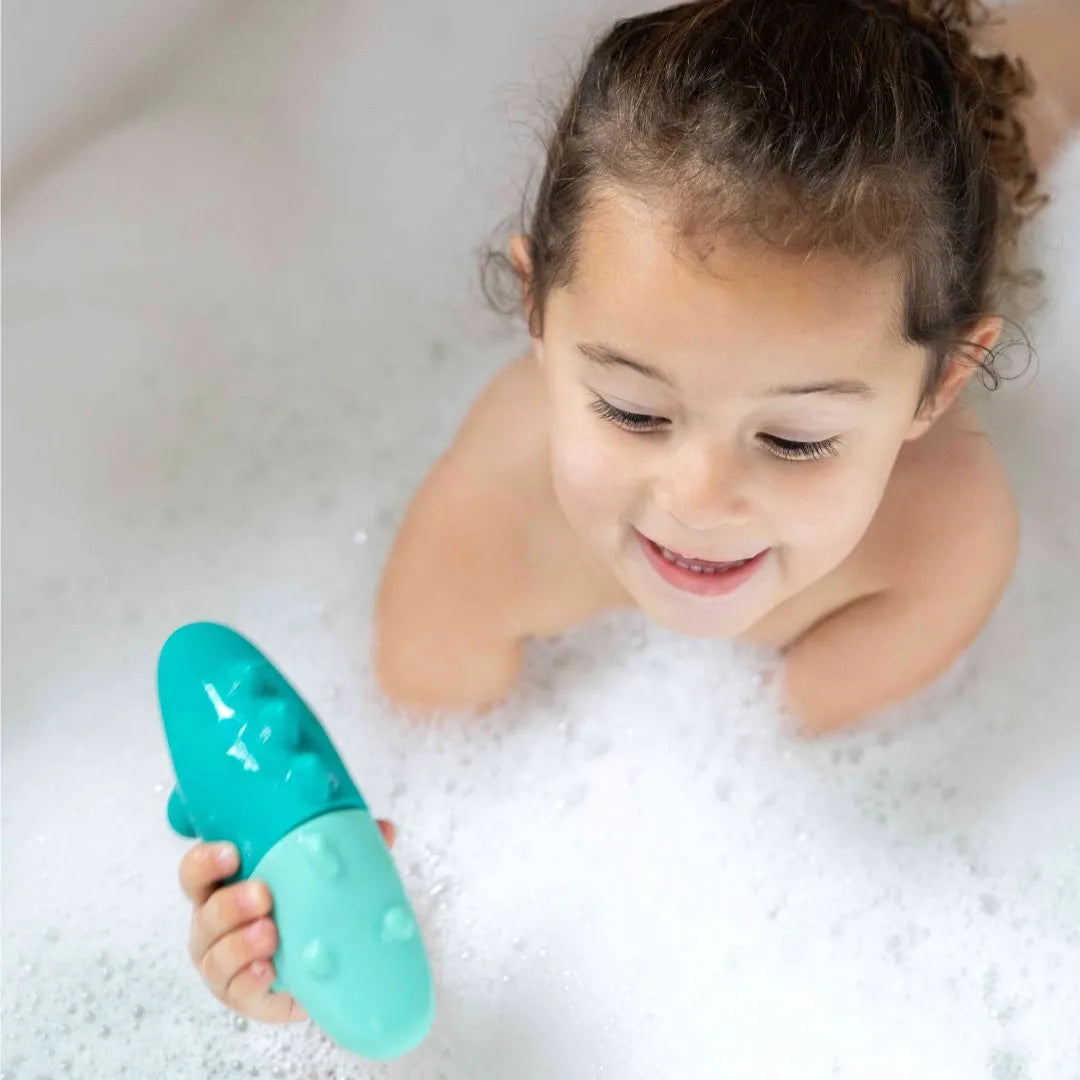 Squeezi Croco – Kids Bath Toy, Soft Squeeze Water Play