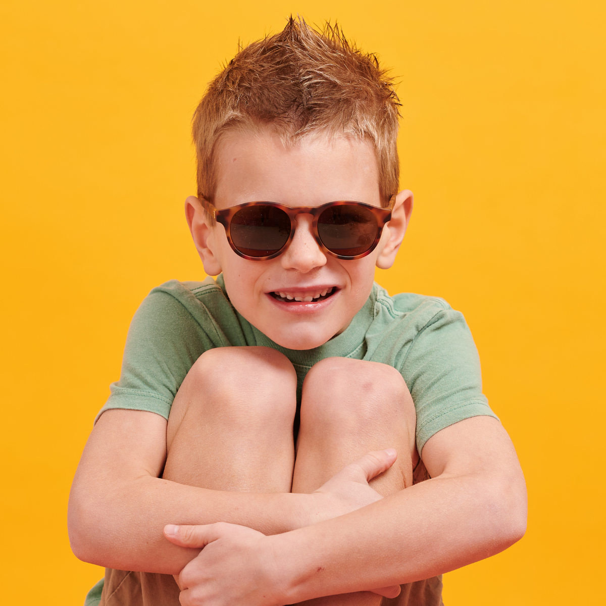 Classic Tortoise Keyhole | Polarized Amber Lenses
