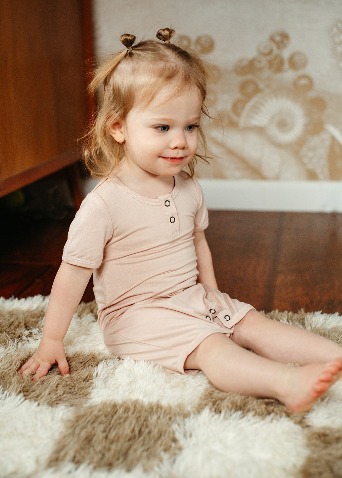 Grey Melange Luxe Solid Shortall