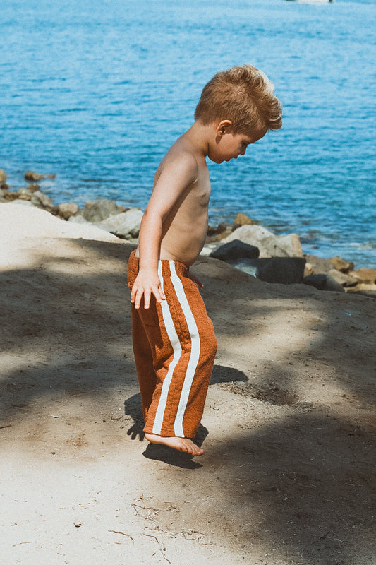 Terry Pants | Chocolate