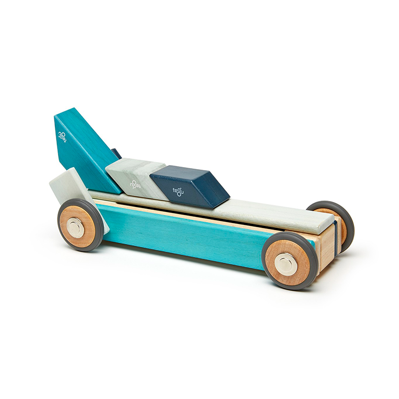 42-Piece Set, Magnetic Wooden Blocks, Tegu Classics