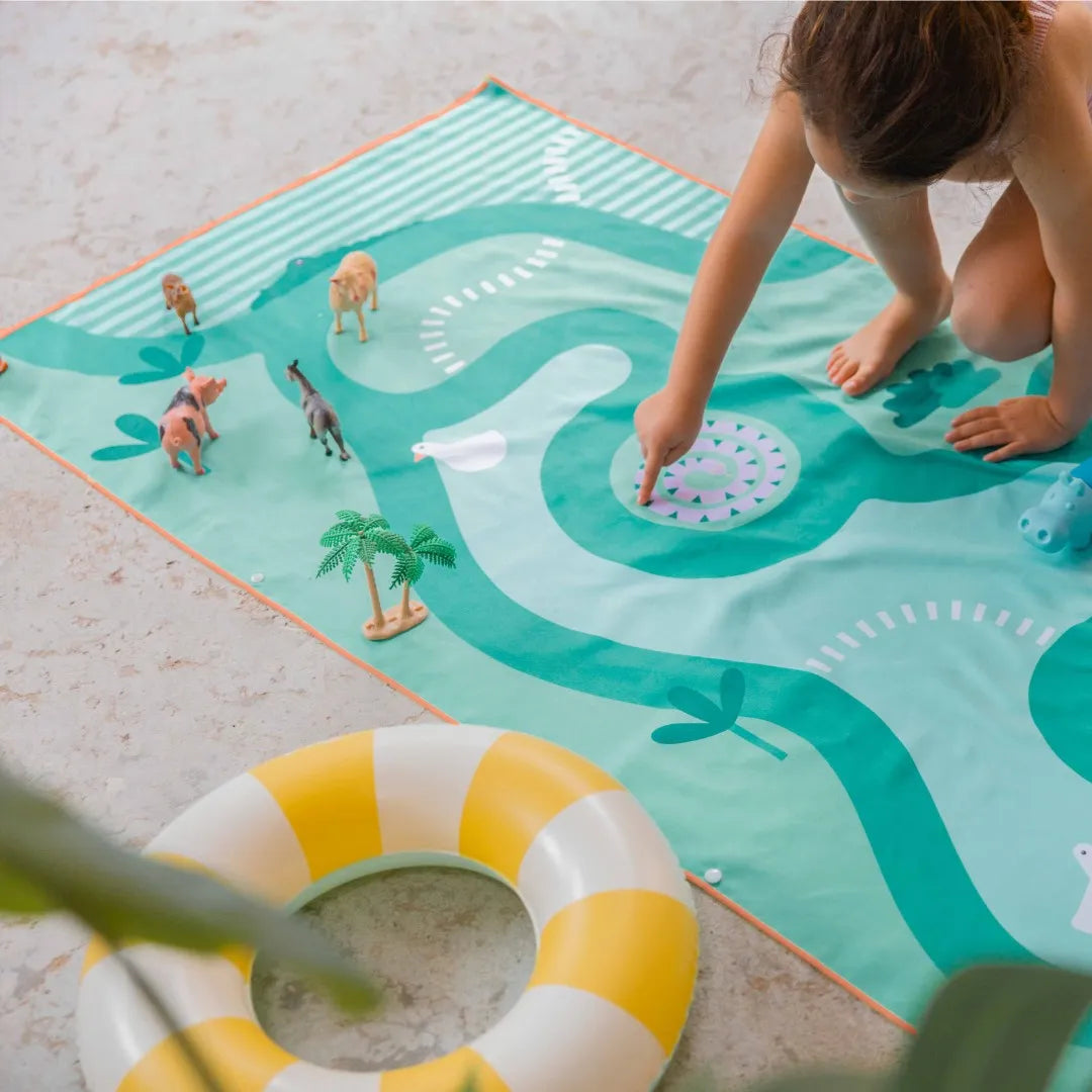 Play Towel Safari – Double-Sided Kids Play Towel