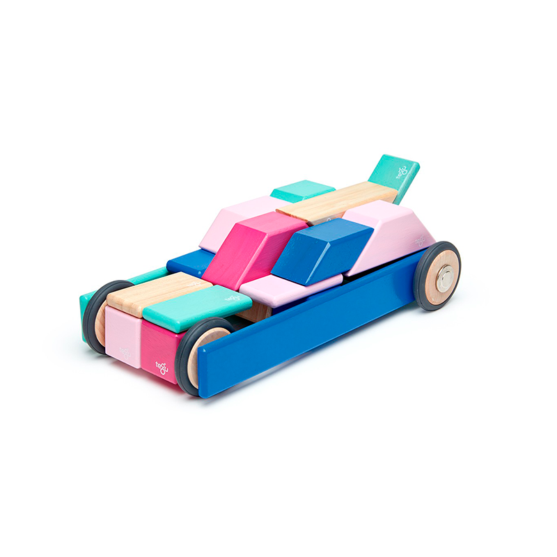42-Piece Set, Magnetic Wooden Blocks, Tegu Classics