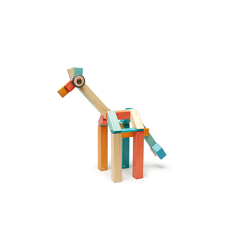 42-Piece Set, Magnetic Wooden Blocks, Tegu Classics